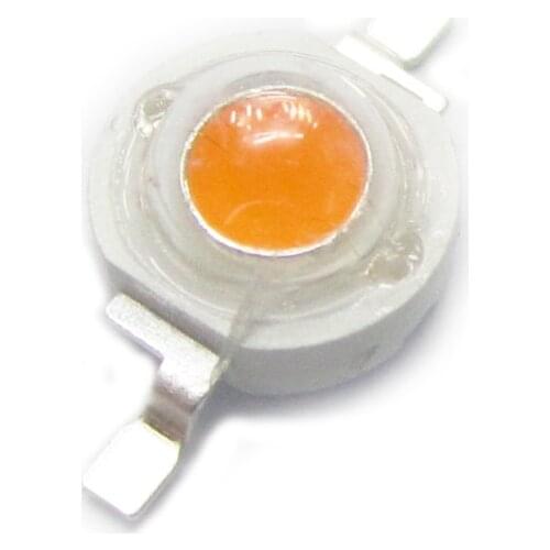 50pcs 1W 3W led grow light chip full spectrum 400nm-840nm for Indoor Plant Seedling Grow and Flower