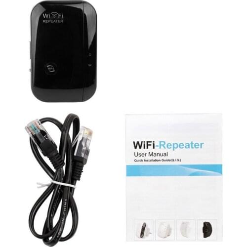Wireless WiFi Repeater WiFi Extender 300Mbps Router WiFi Signal Amplifier WiFi Booster Long Range Wi-Fi Repeater Access Point
