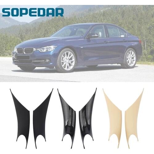 Car Interior Door Panel Grab Handle Covers for BMW 3-Series 4-Series F34 F80 F32 F82 F83 2012-2018 RS-BMW003 Protective Frame