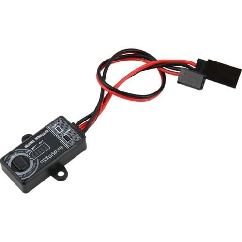 G.T.POWER 14A/5V-10V Remote Controller Electronic Switch RC Parts with LCD Display for RC UAV Quadcopter Car Drone Model