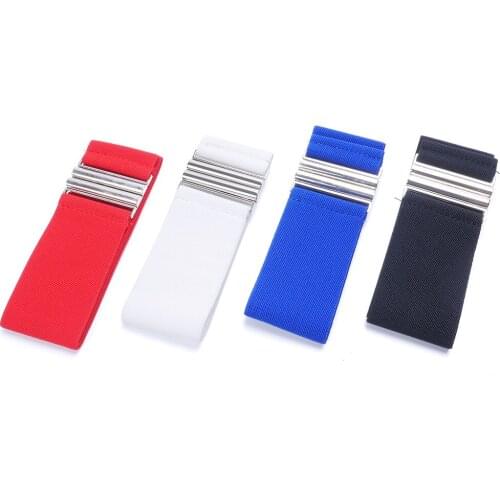 Good 1 PC Elegant Women Lady Girls Silver Buckle Wide Stretch Elastic Corset Waist Belts Waistband Apparel Accessories