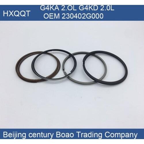 For IX35 TUCSON OPTIMA MAGENTIS PISTON RING SET 230402G000 G4KA G4KD