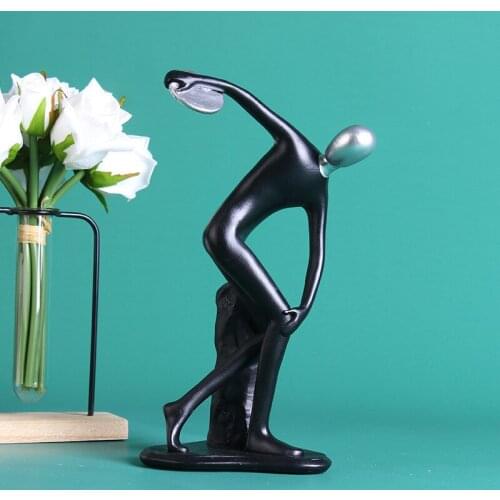 Creative Resin Figure Sculpture Ornaments Home Living Room Wine Cabinet Desktop Furnishings Crafts Home Decoration Accessories