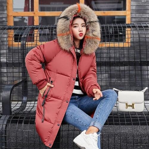 Cotton-padded Hot Sale Lycra Long Zipper High Waist Clothes 2019 Winter New Womens Cotton Easy Even Hat Woman Pin Factory 915