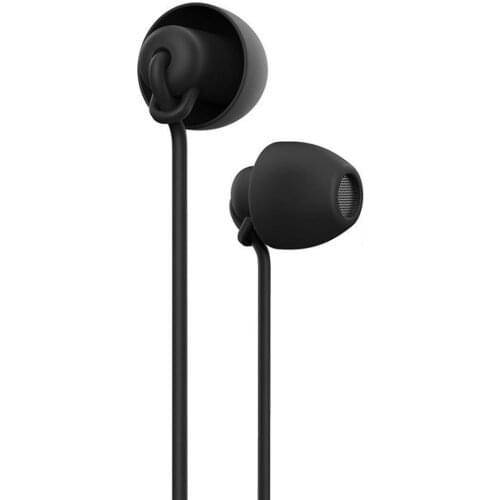 10P Wholesale Sleep Earphone Noise Headphones for Children Kids Student Sleeping Soft Wired Earphones with Mic for Samsung phone