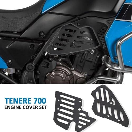 New Motorcycle Accessories Engine Cover Set Protector 2019-2021 For Yamaha Tenere 700