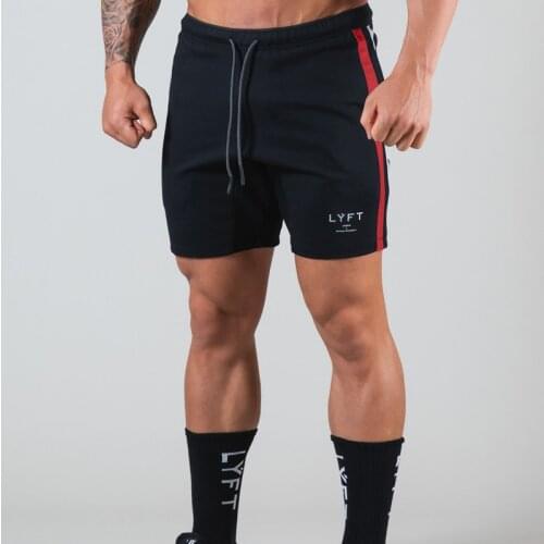 2021 Summer New Running Casual Sports Shorts Mens Striped Patchwork Fitness Training Pants Loose Simple Cotton Shorts M-3XL