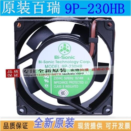 NEW BI-SONIC 9P-230HB AC220V9225 Axial ATX cooling fan
