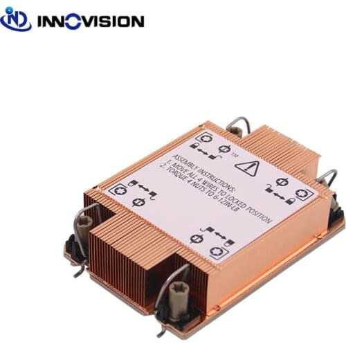 Factory 1U Passive server heatsink LGA4189 sockets CPU Cooler with Cooper Vapor Chamber for 1U Server and Blade server