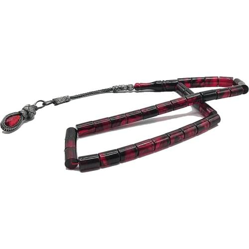 Turkish Prayer Worry Beads Muslim Amber Rosary Amber Prayer Beads Bernstein Bakelite Tasbih Misbaha Subha Tasbeeh Islamic Cherry