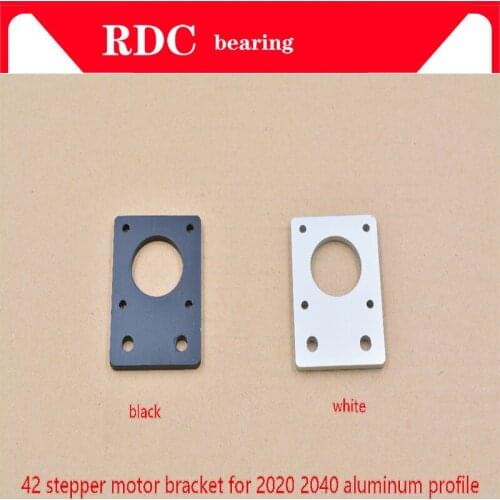 1PCS Aluminum plate 42 stepper motor bracket name17 thickness 4mm for 2020 2040 aluminum profile