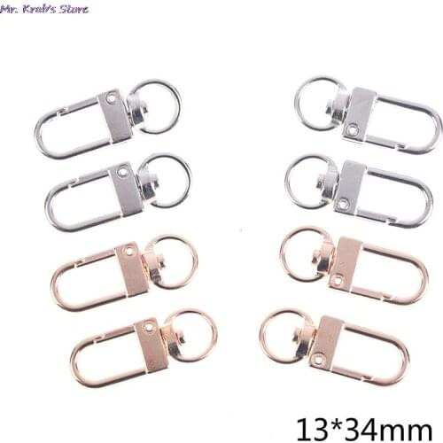 10pcs 13*34mm Lobster Clasp Hooks For Necklace&Bracelet Chain DIY Jewelry Making