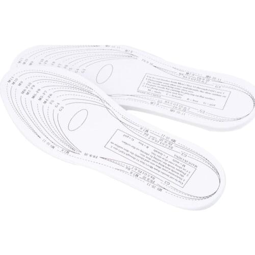 2018 New 1 Pair Comfort Unisex Men Women Anti-Arthritis Memory Foam Shoe Insoles Foot Care Tool