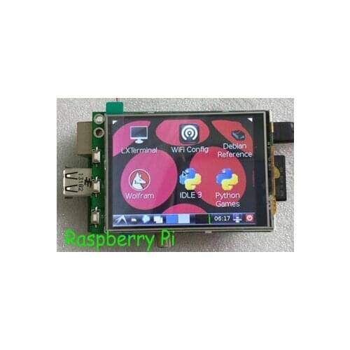 3.2 inch 26PIN TFT LCD Module with Touch Panel XPT2046 for Raspberry Pi B / B+ 320*240 SPI Interface