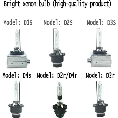 2PCS Car Xenon Bulb D1S D2S D3S D4S D4R D2R D2C HID Hernia Original Car Xenon Headlight 4300k 6000k 8000k 12V