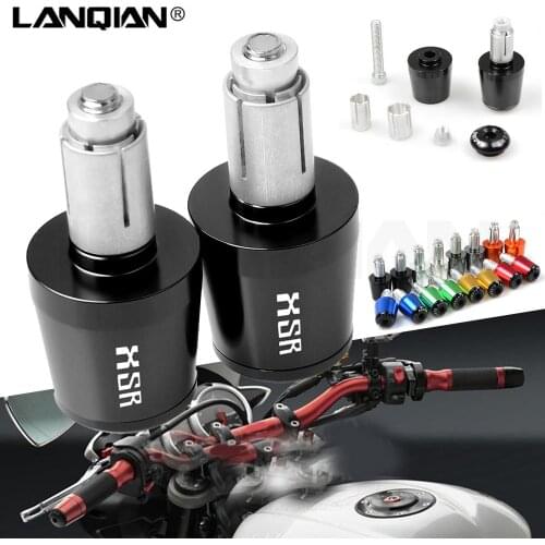 FOR YAMAHA XSR700 SR400 SCR950 TRACER 900 2016 2017 2018 CNC Motorcycle Accessories Handlebar Grips Handle Bar Cap End Plugs