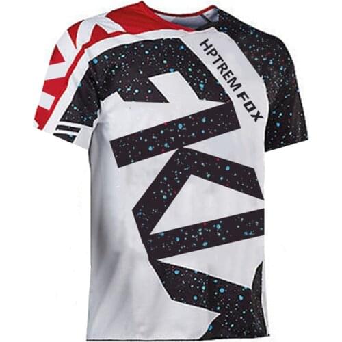 2021MTB jersey DH motocross jersey fxr mtb racing Off Road Mountain Bike downhill Jersey MX BMX cycling jersey hptrem fox jersey