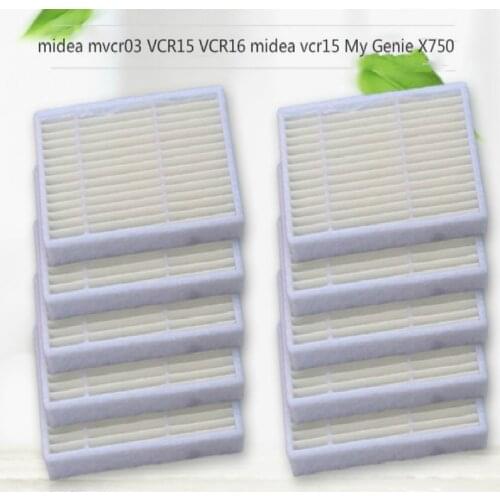 HEPA Filter for midea mvcr03 VCR15 VCR16 midea vcr15 My Genie X750 Robotic Vacuum Cleaner Accessories