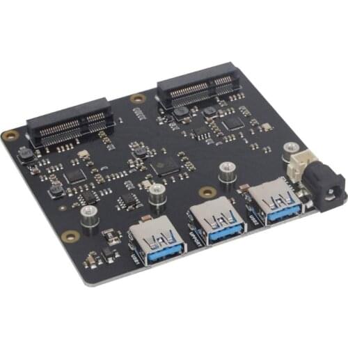 Ideal Storage Solution for Raspberry Pi - Dual MSATA SSD Shield 2TB MSSD 2 MSATA SSD 2 USB XH2.54 Connector