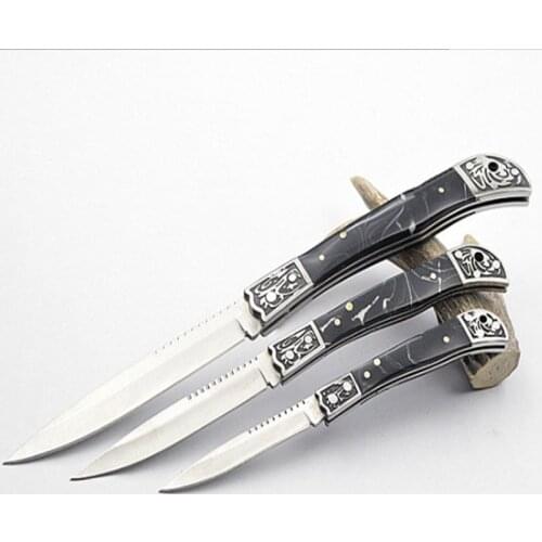 Pocket Knife Folding Survival Hunting Knife Hiking Camping Knives with Outdoor Rescue EDC Multi Tool Hunting Karambit