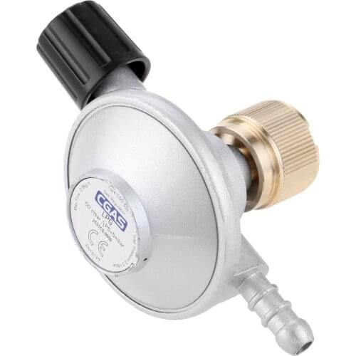 1LB Disposal Bottle Valve Adjustable Flow Low Pressure Propane Regulator 8mm Barb Hose Connection Connect Camping Stove Part