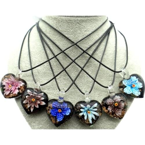 Fashion Quartz crystal Multi-Color Coloured Glaze Glass loose charm Pendant Jewelry making necklace Accessories wholesale A9
