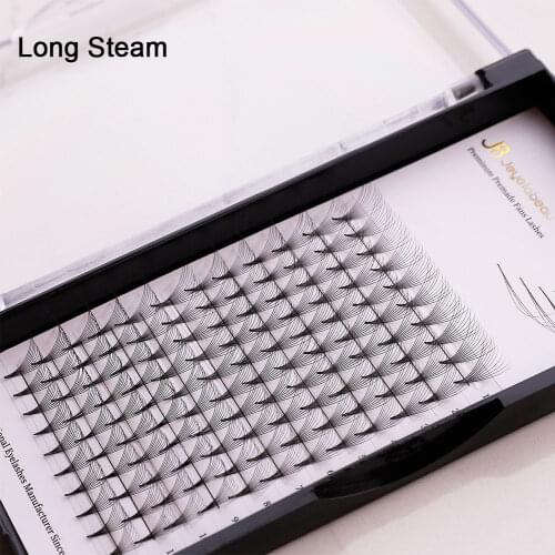 10D/12D Long Spiky Steam Premade Fans Pointry Base Russian Volume False Eyelashes 10mm 15mm 16mm Grafting Eyelash Extensions