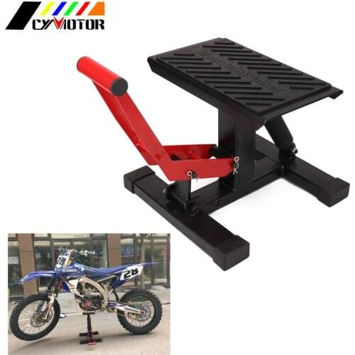For Adventure Touring Street Bike Lift Stand For KTM YAMAHA Motorcycle Universal Adjustable Lift Lift Stand Repairing Table