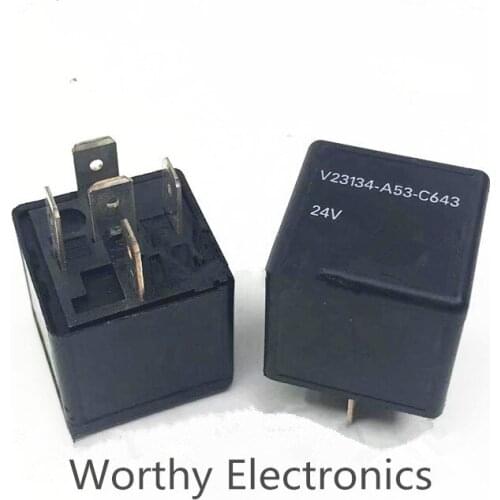 Relay V23134A53C643 24VDC, 12VDC