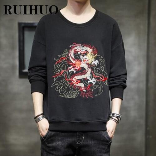RUIHUO Men's Hoodies