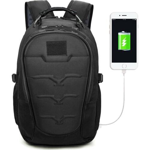 Tactical Military Backpacks 40L Molle High-Capacity USB Charging Bag Muti-Function Climbing Rucksack Survival Bag Assault Pack