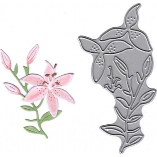 Wild Flower Die Metal Cutting Dies Stencils for DIY Scrapbooking Album Decorative Embossing Paper Card Crafts Die Cut Template