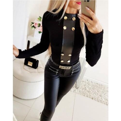 2020 New Top Turtleneck Long Sleeve Fashion Slim T-Shirt Women Long Sleeve Belt Decoration Black Tee Tops Fit Shirt