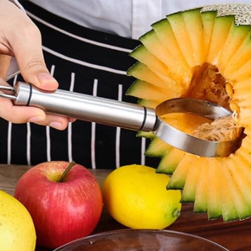 3pcs Stainless steel fruit digging device seed remover digging pulp separator kitchen tools