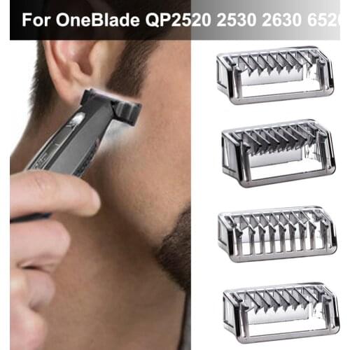 ABS Limit Comb Hair Removal Guide Comb Smooth Professional Hair Clipper 1 2 3 5mm Hair Guide Attachment Comb For OneBlade