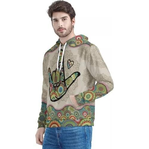 CITY YOUNG WINGS Men's Sweatshirts With Slogans