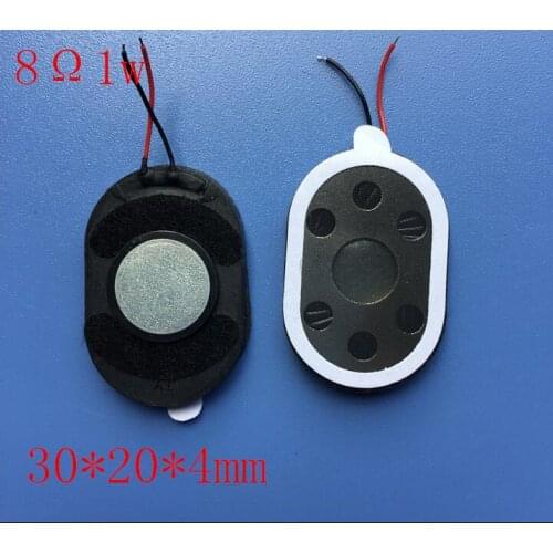 30*20*4mm Double magnetic oval ultrathin speaker horn for MP4 MP5 tablet PC