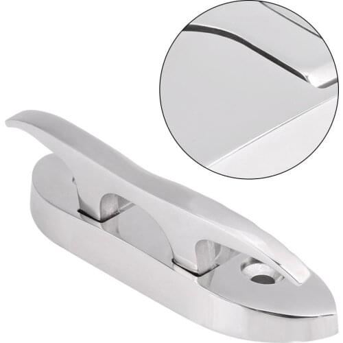 Boat Pull Up Cleat Accessories Sailboats Flip Up Folding Dock Deck Boat Marine Kayak Hardware Line Rope Mooring Cleat