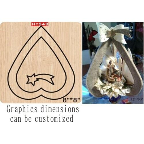 Heart-shaped cutting dies 2019 die cut &wooden dies Suitable for common die cutting machines on the market