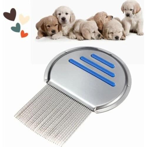 Stainless Steel Terminator Lice Comb Nit Free Kids Hair Rid Headlice Super Density Teeth Remove Nits Comb LX8359