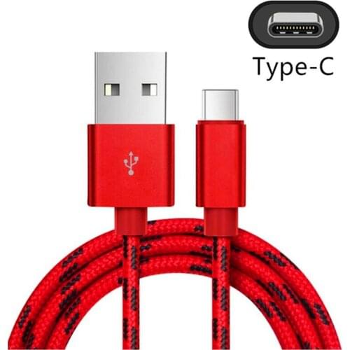 USB data charger Cable for xiaomi mi a2 a1 8 6 pocophone f1 poco f1 USB Type C 2A USB-C Type-C Fast Charging cable for zenfone 5