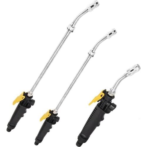 Washing Machine Water Gun High Pressure Long Rod Nozzle Foam Kettle Gardening Watering Hose Water Gun Car Wash Cleaning Supplies