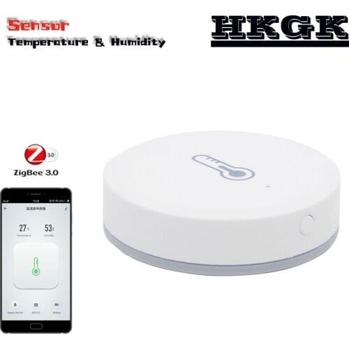 Zigbee gateway Tuya Temperature & Humidity Sensor,View real-time data through the APP at any time
