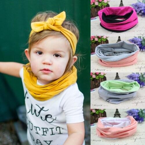 200pcs/lot winter girls new fashion doulbe color magic Magic Headband Head Scarf Scarves/neck warmer