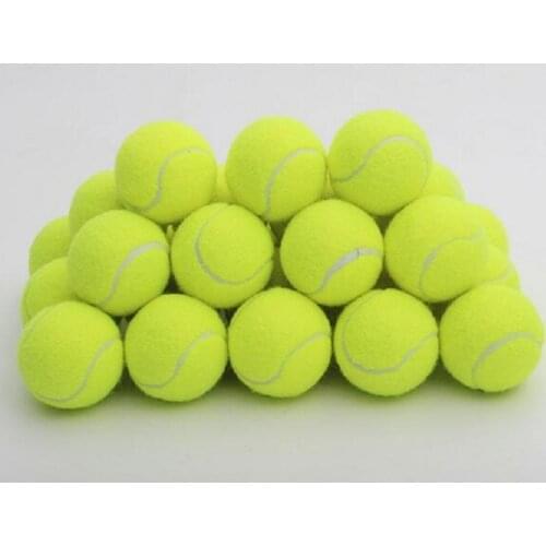 1Pc High Elasticity Resistant Rubber Tennis Training Professional Game Ball Sports Massage Ball Tennis