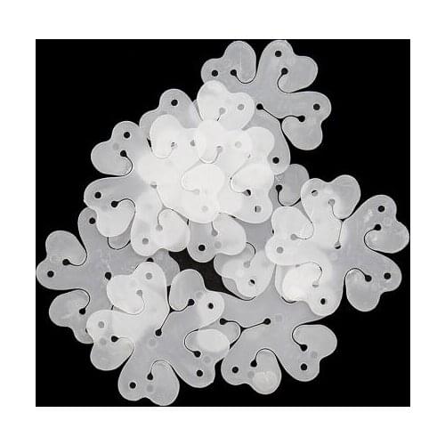 10pcs Flower Balloons Clip Baloon Globos Flor Balloons Decoration Accessories Plum Clip Practical Foil Balloons Sealing Clamp