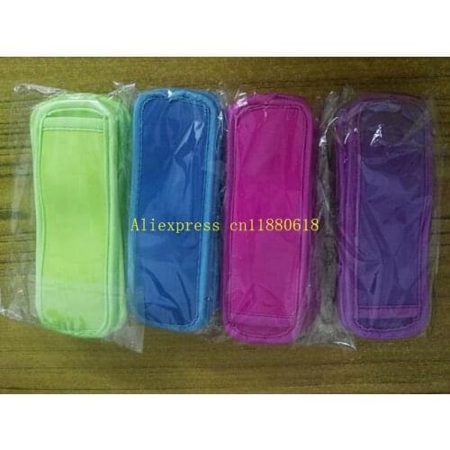 200pcs/lot 8x16cm Popsicle Holders Ice Sleeves Freezer Holders for Kids