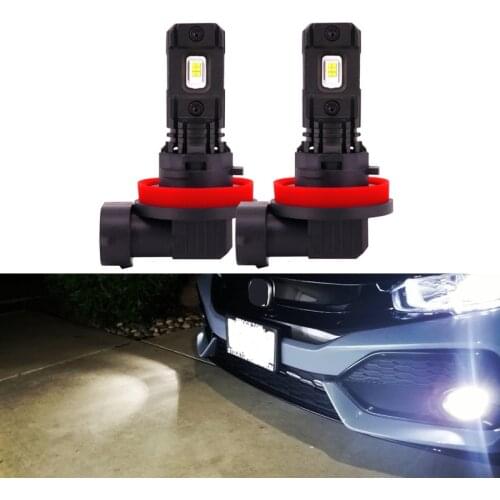 2pcs 1500LM H11 H8 LED Car Lights LED Bulbs H1 H7 9006 HB4 For Toyota Mazda Kia Honda Daytime Running DRL Driving Fog Light CSP