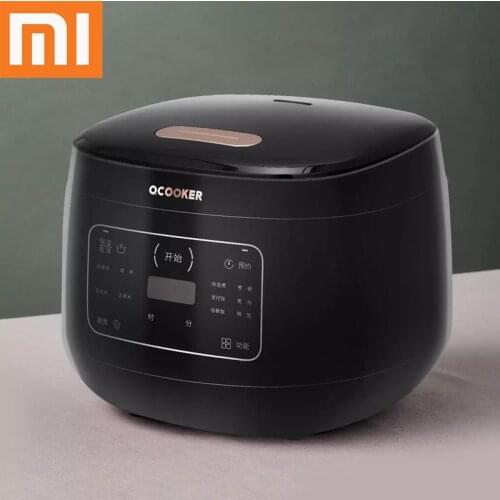 XIAOMI QCOOKER Electric Rice Cooker Multicooker Kitchen Appliances Ceramic Liner Dual Sensor Temperature Control 24H Appointment