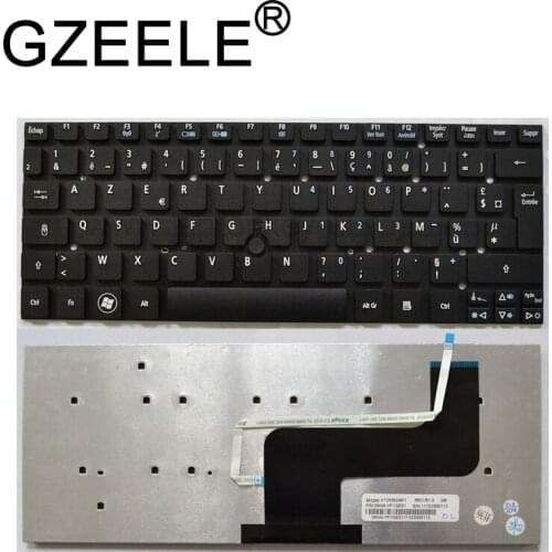 GZEELE new French clavier AZERTY keyboard FOR ACER Iconia Tab W500 W501 /AC119-FR FR laptop keyboard